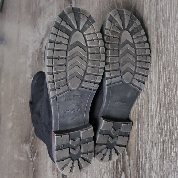 Nine West Stacey Faux Suede Ankle Booties Size 7.5 - Picture 6 of 12